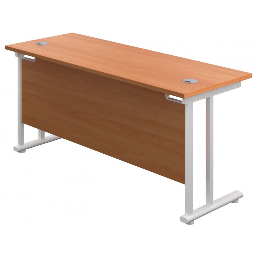 Olton 600mm Deep Cantilever Straight Office Desk